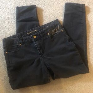 Michael Kors black skinny jeans size 12